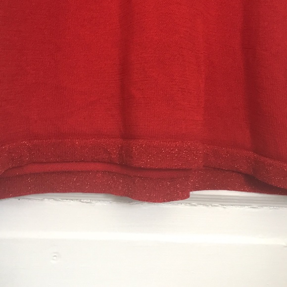 Red Lightweight Cathy Daniels Shirt - Picture 5 of 5